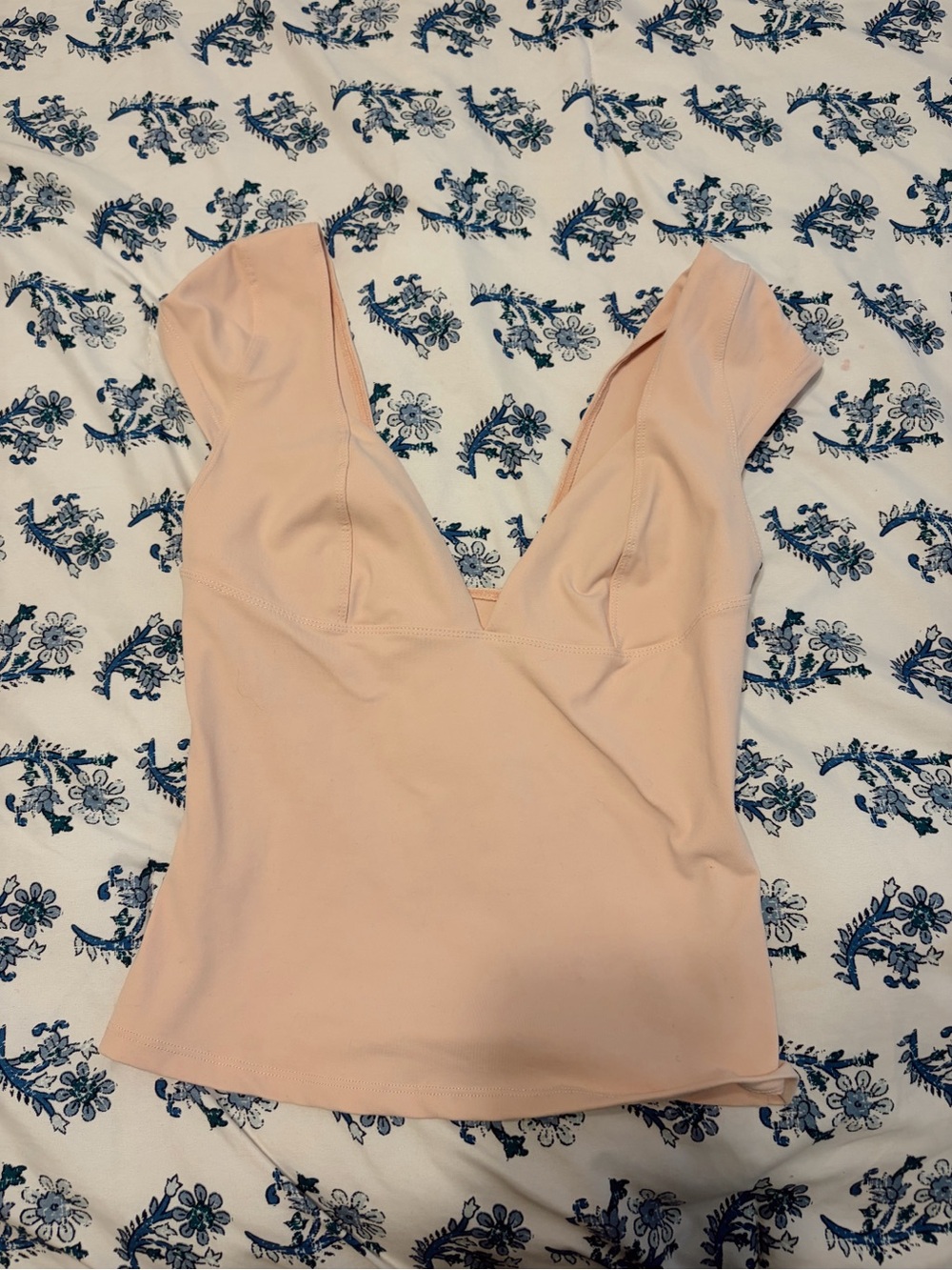 Free People Blush V-Neck Shaping Cami